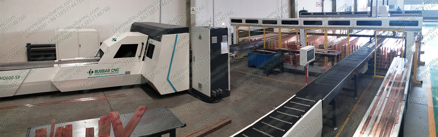 CNC busbar punching cutting machine