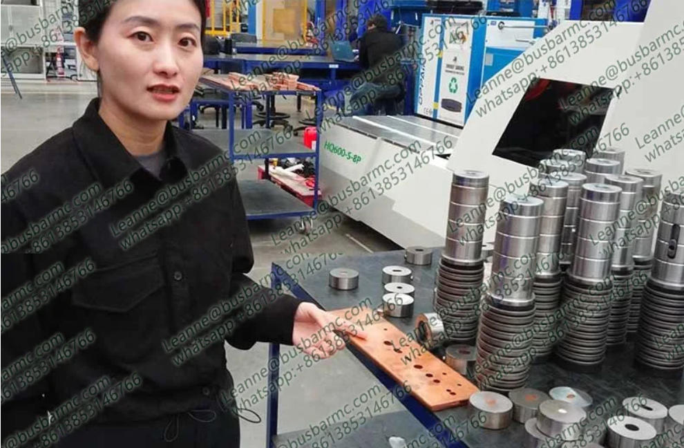 Copper busbar cutting machine cutting processing machine