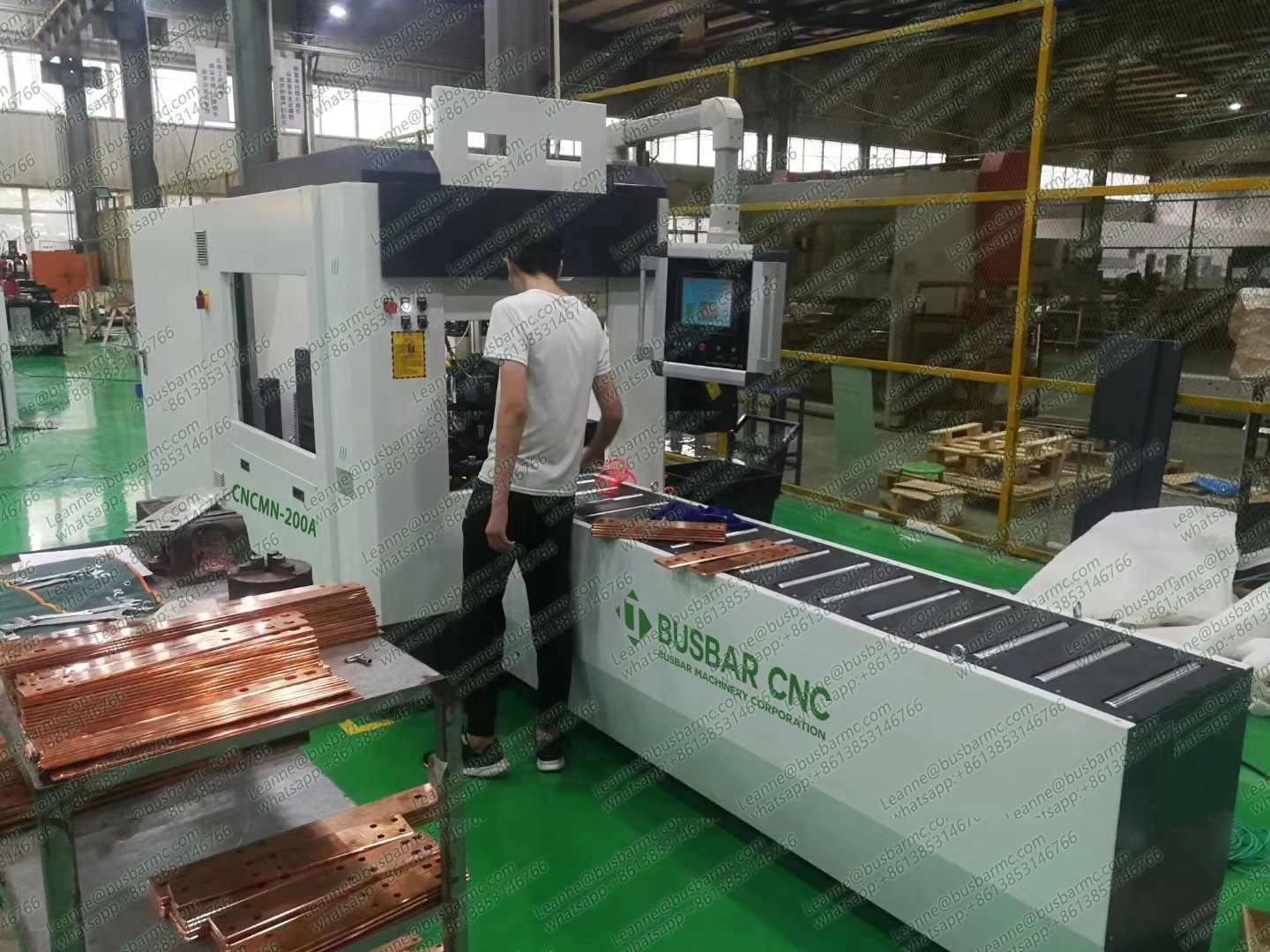 LTMC CNCMN-200A CNC Copper busbar milling machine