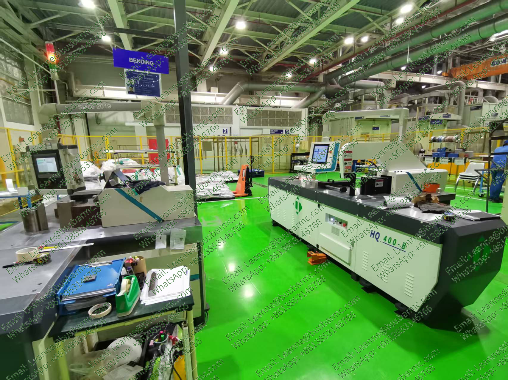 HQ400-2000B CNC Copper Busbar Bending Machine canada